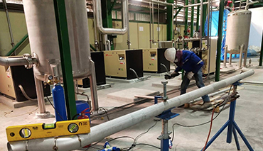 Designing and installing gas systems in hospitals.